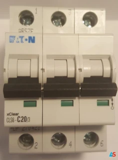 Wyłącznik nadprądowy 3P C 20A 270421