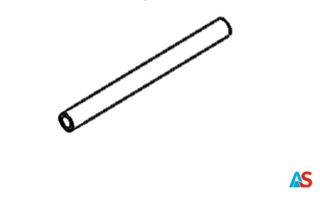 Wąż pneumatyczny PEN 6 x 1 Czarny